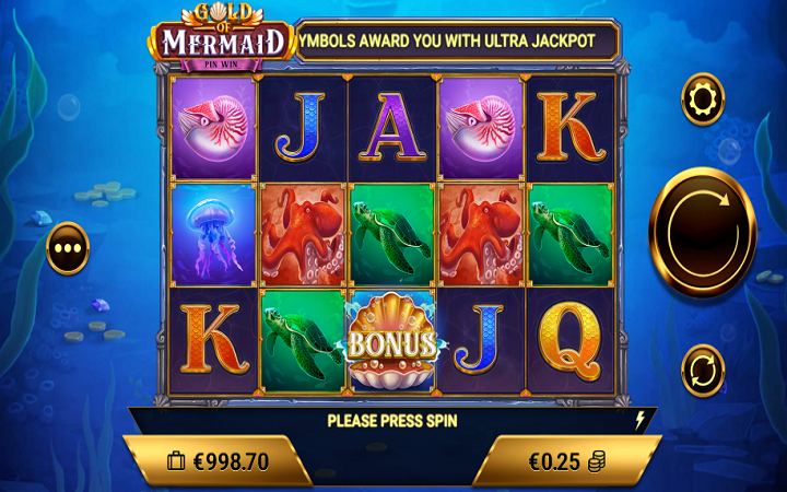 Gold of Mermaid-online casino bonus-amigo