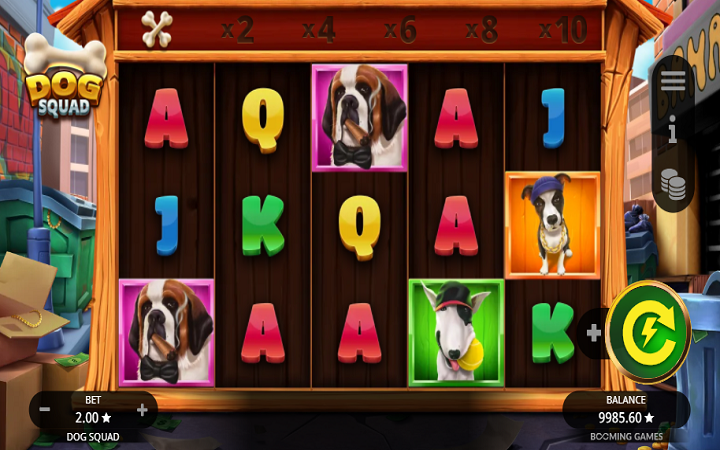 Dog Squad-online casino bonus-booming games