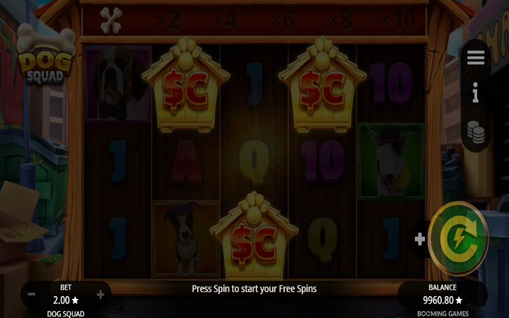 Dog Squad-scatter-online casino bonus-booming games
