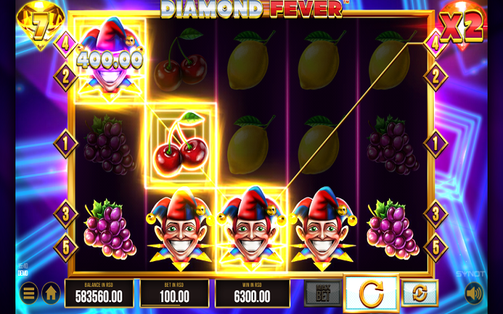 Diamond Fever-besplatni spinovi-online casino bonus-synot