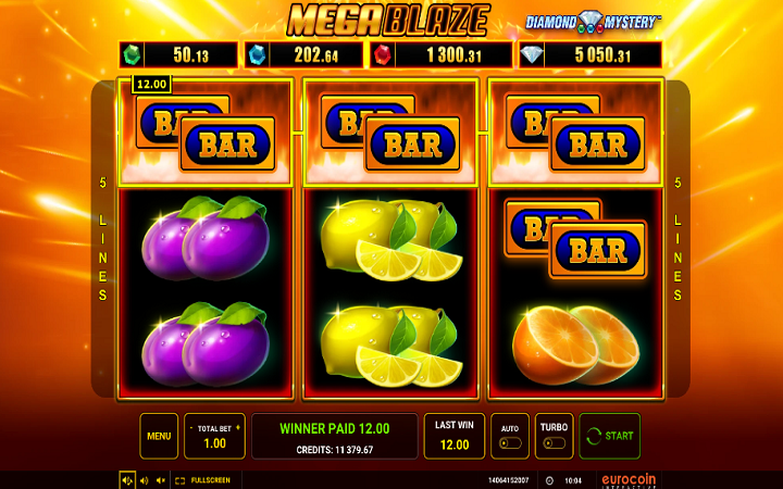 Mega Blaze-bar-green tube casino-online casino bonus