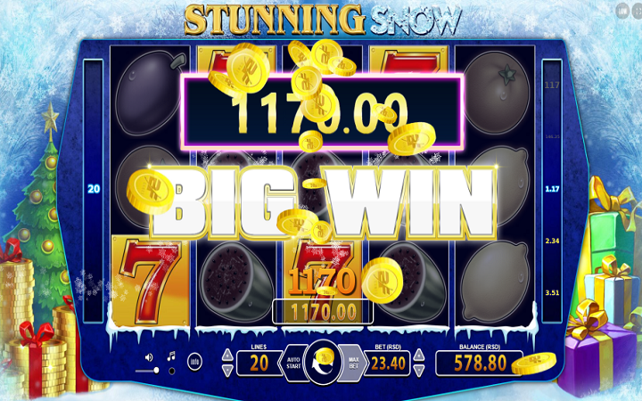 Stunning Snow-lucky 7-dobitak-online casino bonus