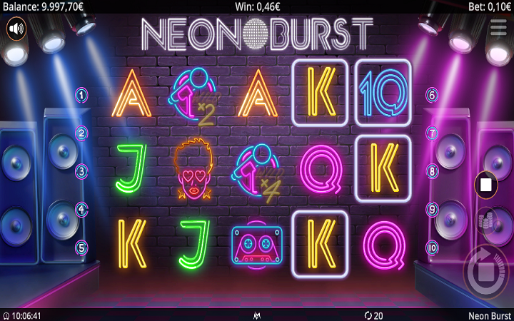 Neon Burst-džoker-online casino bonus-spearhead