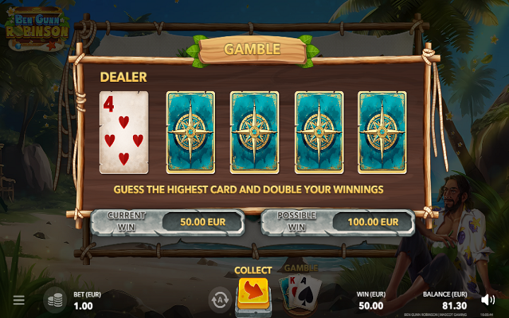 Ben Gunn Robinson-bonus kockanja-mascot gaming-online casino bonus