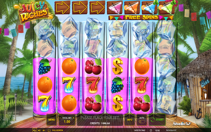 Juicy Riches-novomatic-online casino bonus