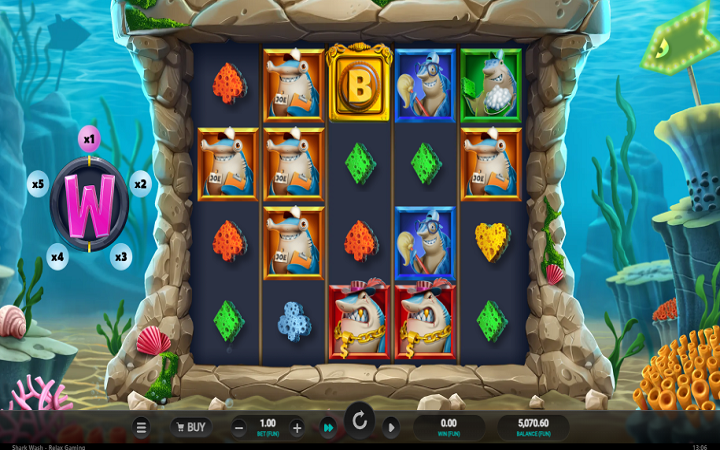 Shark Wash-online casino bonus-relax gaming