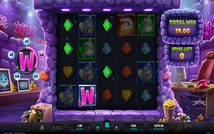 Shark Wash-besplatni spinovi-online casino bonus-relax