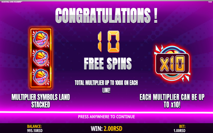 Basketball King hold and win-bonus-aktivacija-online casino bonus-isoftbet