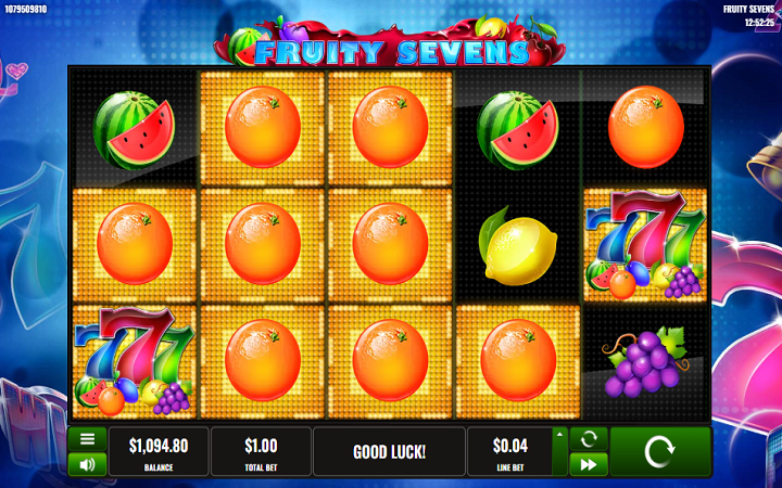 Fruity Sevens-džoker-online casino bonus-platipus
