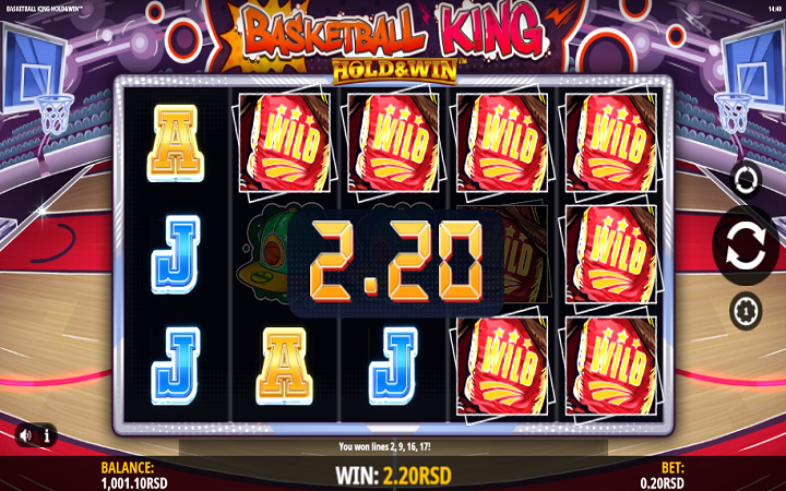 Basketball King Hold and Win-Basketball King Wild Spin-online casino bonus-iSoftBet