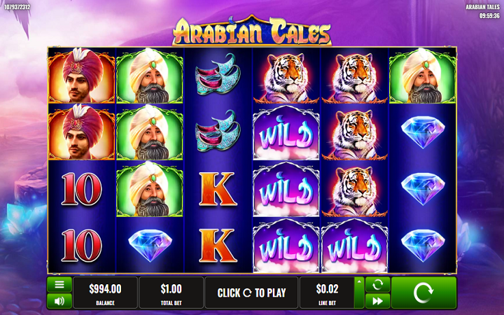Arabian Tales-online casino bonus-platipus