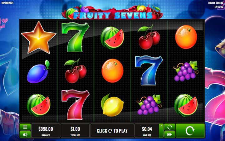 Fruity Sevens-online casino bonus-platipus