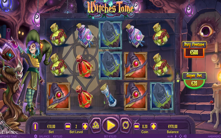 Wutches Tome-online casino bonus-habanero