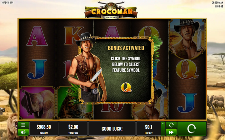 Crocoman-specijalan simbol-online casino bonus-platipus