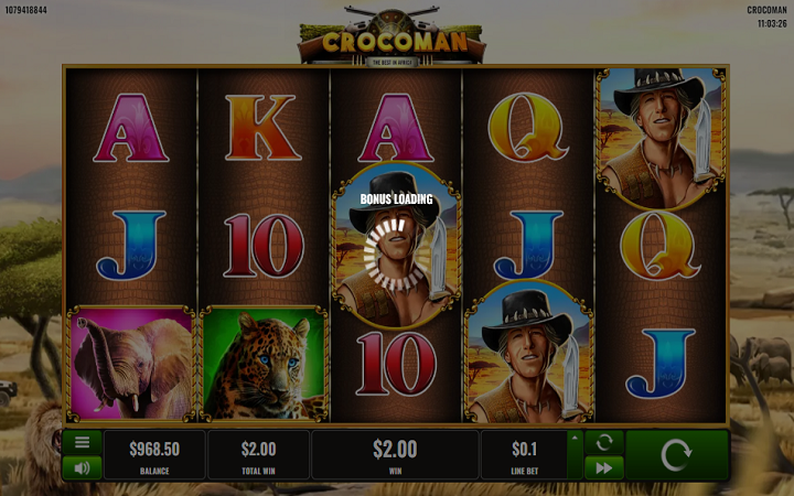 Crocoman-scatter-online casino bonus-platipus