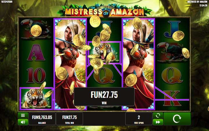 Mistress of Amazon-besplatni spinovi-platipus-online casino bonus