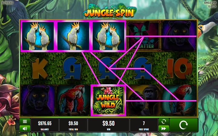 Jungle Spin-besplatni spinovi-online casino bonus-platipus