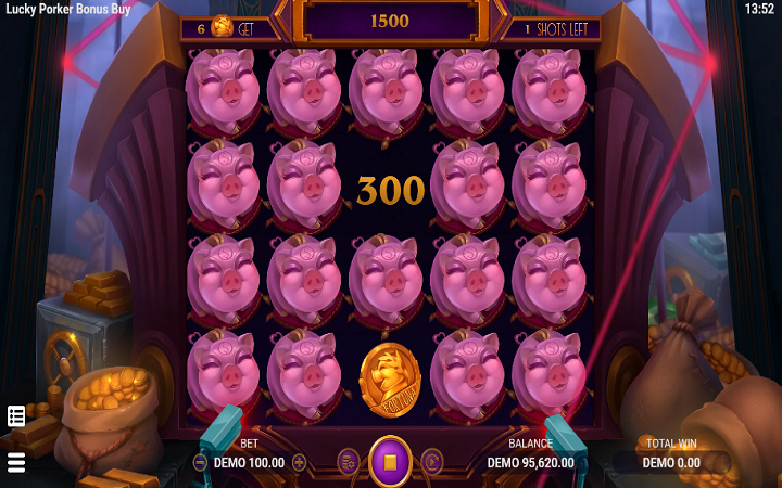 Lucky Porker Bonus Buy-bonus igra-evoplay-online casino bonus