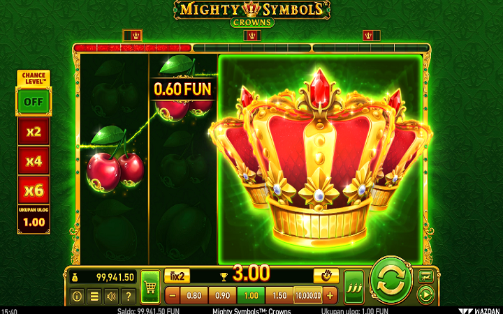 Mighty Symbols Crowns-džoker-wazdan-online casino bonus
