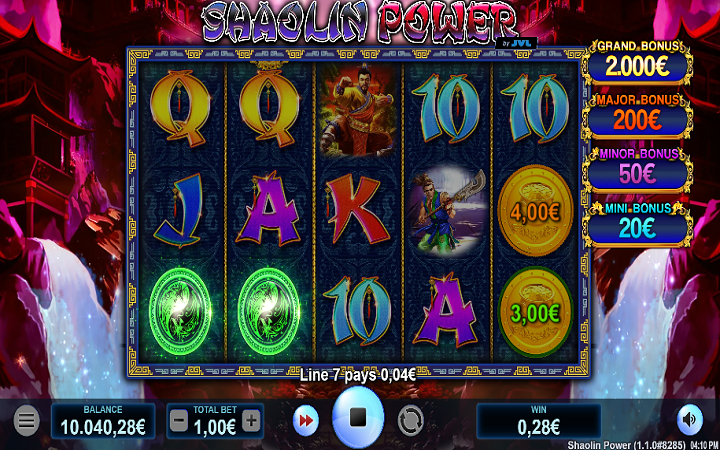 Shaolin Power-online casino bonus-spearhead