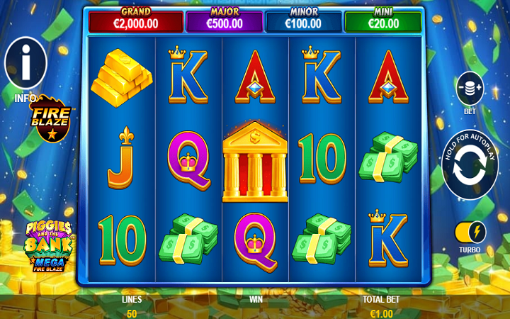 Mega Fire Blaze Piggies and the Bank-online casino bonus-playtech