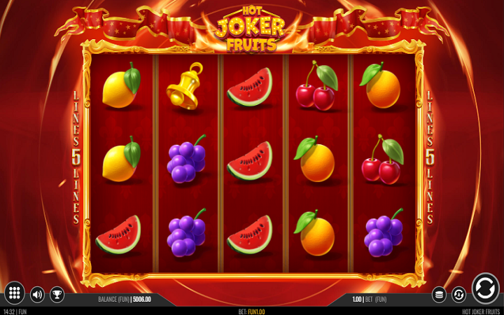 Hot Joker Fruits-online casino bonus-1x2 gaming