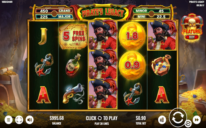 Pirates Legacy-online casino bonus-platipus