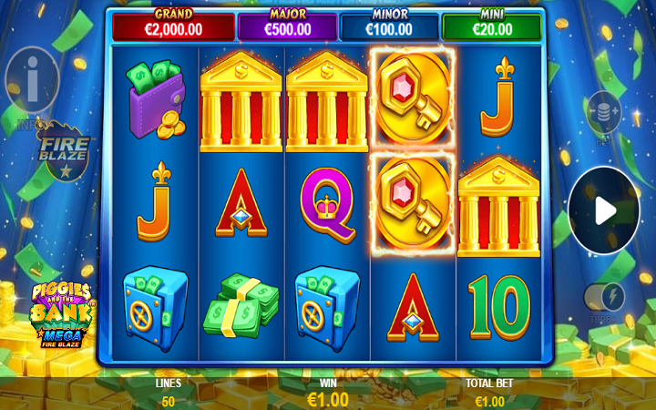 Mega Fire Blaze Piggies and the Bank-scatter-online casino bonus-playtech