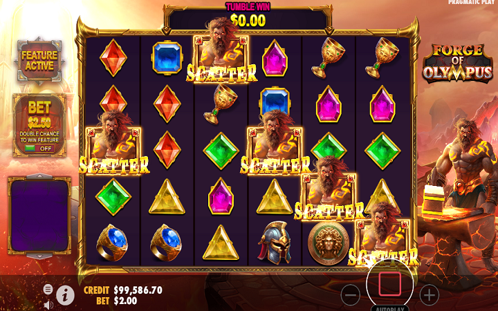 Forge of Olympus-scatter-pragmatic play-online casino bonus