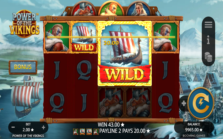 Power of the Vikings-džinovksi džoker-online casino bonus-booming games