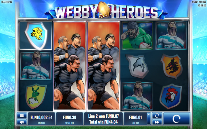 Webby Heroes-džoker-online casino bonus-platipus