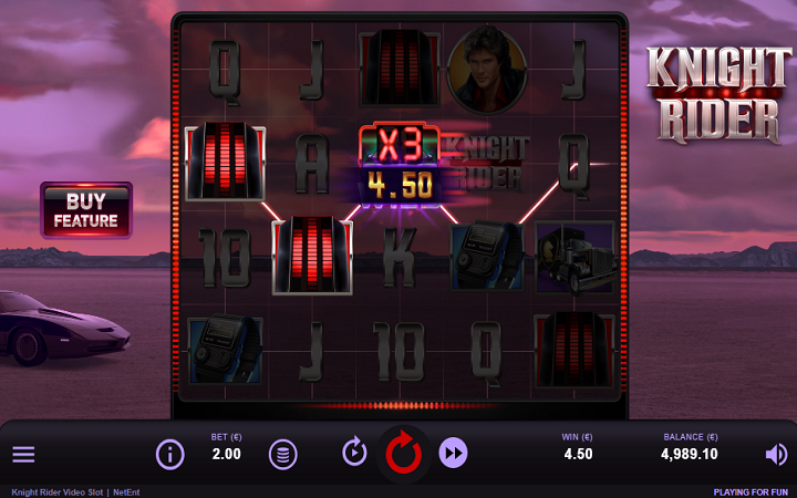 Knight Rider-džoker-online casino bonus-netent