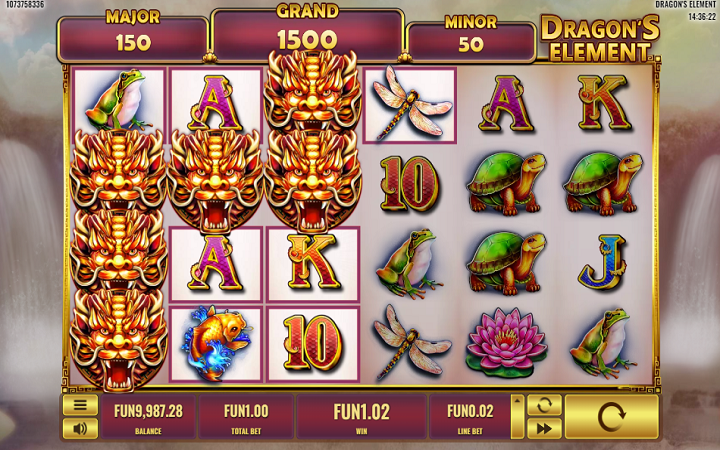 Dragons Element-wild connect bonus-platipus-online casino bonus