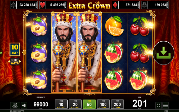 Extra Crown-džoker-online casino bonus-EGT