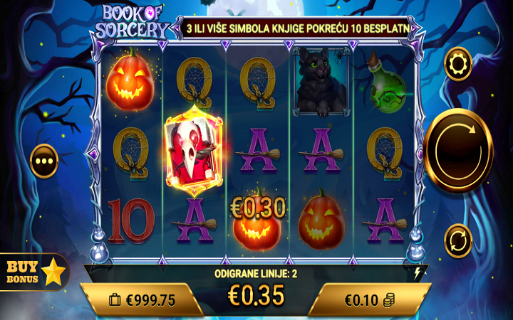 Book of Sorcery-džoker-online casino bonus-amigo