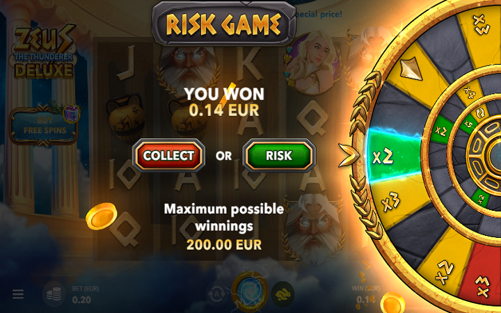 Zeus the Thunderer Deluxe-točak sreće-online casino bonus-bonus kockanja-mascot