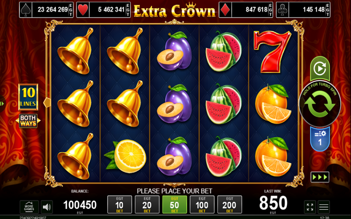 Extra Crown-egt-online casino bonus