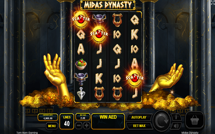 Midas Dynasty-scatter-online casino bonus-tom horn