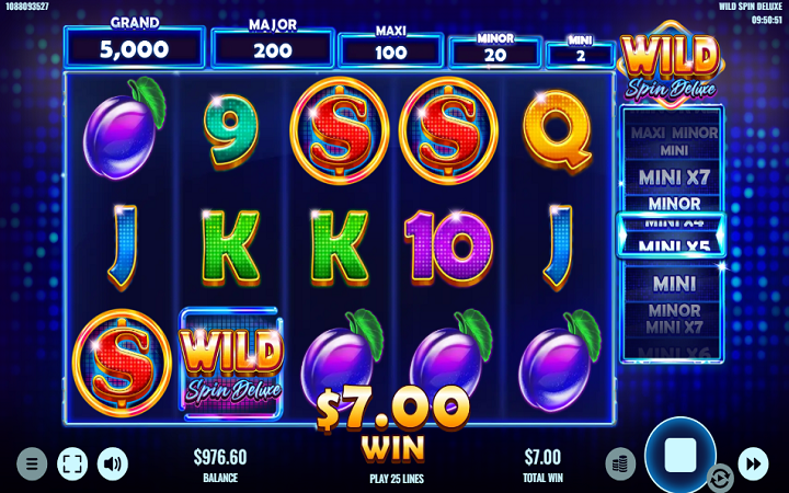 Wild Spin Deluxe-scatter-platipus-online casino bonus