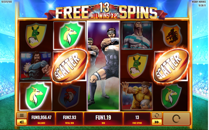Webby Heroes-besplatni spinovi-platipus-online casino bonus