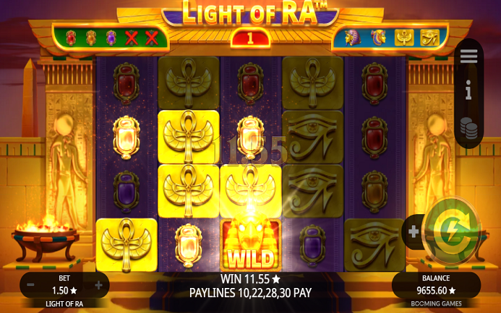 Light of Ra-besplatni spinovi-booming games-online casino bonus