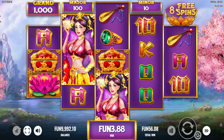 Royal Lotus-besplatni spinovi-platipus-online casino bonus