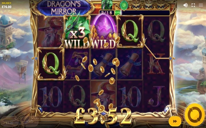 Dragons Mirror-džoker-beba zmaja-red tiger-online casino bonus