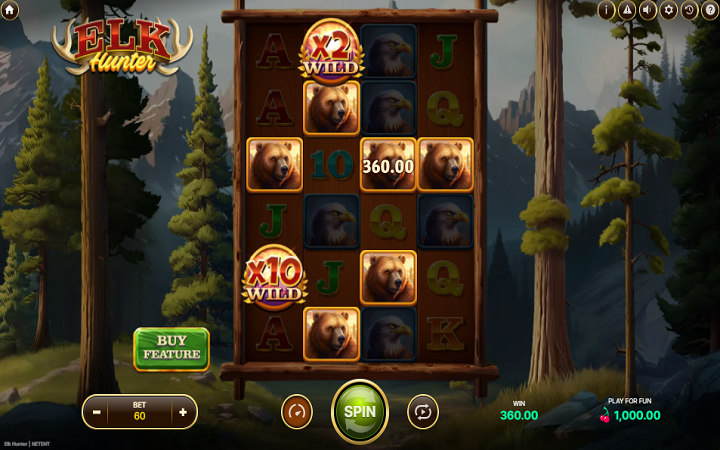 Elk Hunter-džoker-online casino bonus-NetEnt
