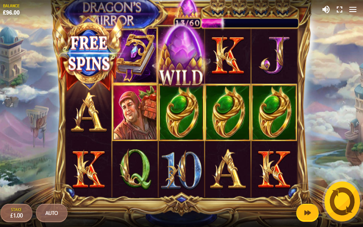 Dragond Mirror-online casino bonus-red tiger