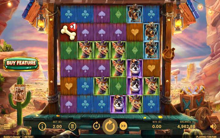 Busters Bones-online casino bonus-NetEnt
