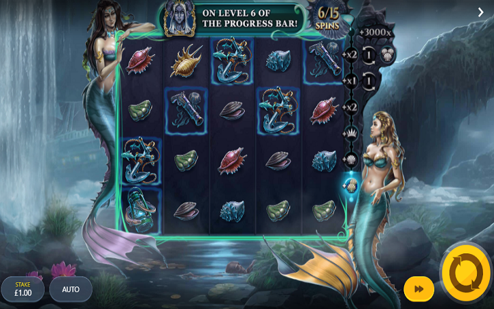 Sirens Riches-online casino bonus-red tiger