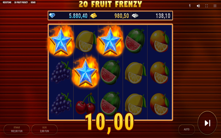 20 Fruit Frenzy-skejter-online casino bonus-redstone