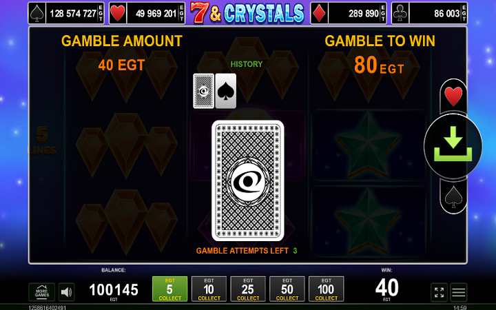 7 and Crystals-bonus kockanja-online casino bonus-egt