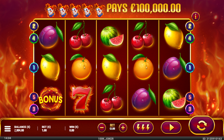 100K Joker-online casino bonus-gamevy